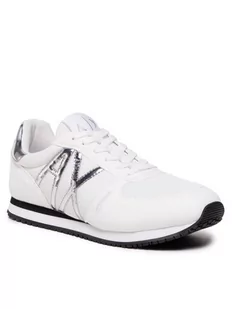 Armani Exchange Sneakersy XDX031 XV137 M696 Biały - Sneakersy damskie - miniaturka - grafika 1