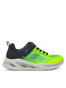 Buty dla chłopców - Skechers Sneakersy Meteor-Lights - Krendox 401495L/BBLM Czarny - miniaturka - grafika 1