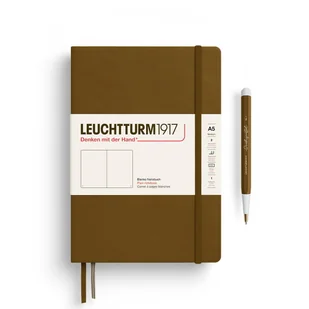 Notatnik Leuchtturm1917 Medium A5, gładki, Spice Brown - Notesy i bloczki - miniaturka - grafika 1