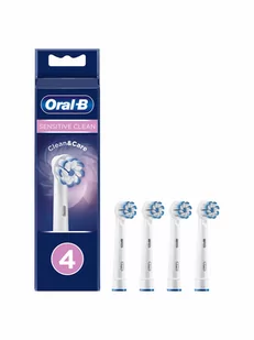 Oral-B Akcesoria Sensitive Clean & Care 4 pcs - Szczoteczki elektryczne - miniaturka - grafika 1
