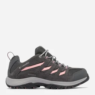 Buty sportowe trekkingowe damskie niskie Columbia Crestwood Waterproof 2099881089 37.5 (6.5US) Ciemnoszare (195981591620) - Bluzy sportowe damskie - miniaturka - grafika 1
