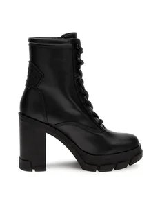 Guess Botki Xennia FL7XEN ELE10 Czarny - Botki damskie - miniaturka - grafika 1