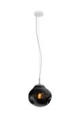 Lampy sufitowe - Kaspa Lampa wisząca Avia S czarna 10421108 - miniaturka - grafika 1