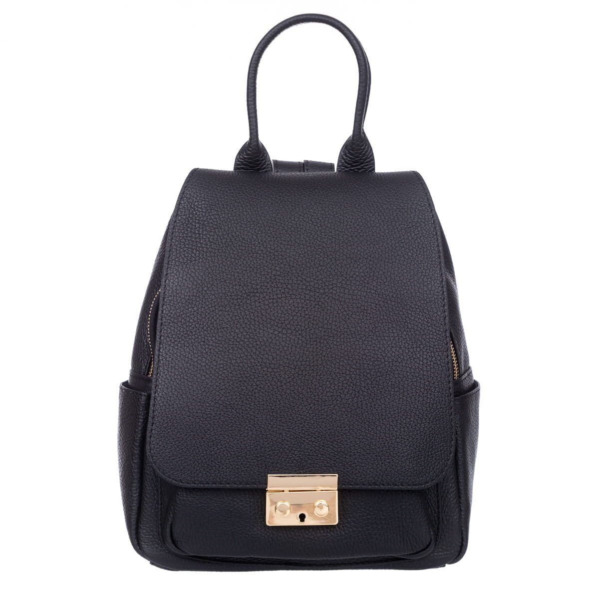 Plecak Skórzany Damski Vezze Rampa Czarny