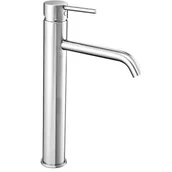 Baterie umywalkowe - Rea Bateria umywalkowa wysoka Lungo chrom B4104) __DODATKOWE_5%_RABATU_NA_KOD_ 5"____RATY_0%____ B4104 - miniaturka - grafika 1