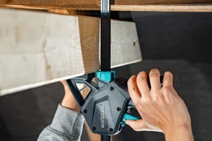 Ścisk jednoręczny 300 mm PRO MAX wolfcraft - Imadła i ściski - miniaturka - grafika 1