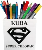 Przyborniki na biurko - Prowansalska Manufaktura Przybornik na kredki OK19 - miniaturka - grafika 1