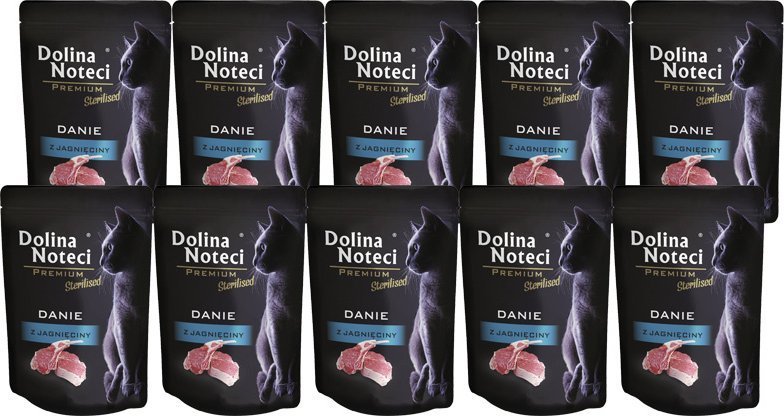 Dolina Noteci Premium z jagnięciną 10x85g