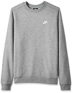 Koszulki i topy damskie - Nike Damska koszulka z długim rękawem w Nsw Club Crew Flc Pył śliwkowy/wrzosowy/biały XS - miniaturka - grafika 1