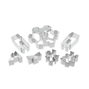 Kitchen Craft Foremki do ciastek Świąteczna karuzela 7 szt. SDICUTMERRY7PC - Formy do ciast - miniaturka - grafika 1