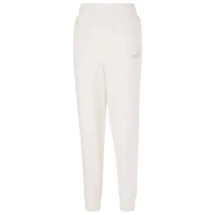 Spodnie damskie Puma ESS+ Embroidery High-Waist Pants FL kremowe 670007 99-XL - Spodnie męskie - miniaturka - grafika 1