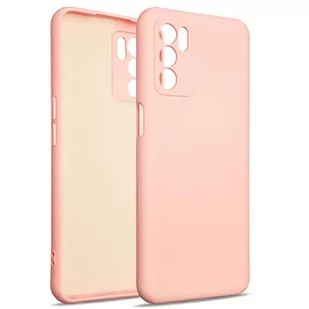 Beline Etui Silicone Oppo A16/A16s/A16K różowy/pink - Etui i futerały do telefonów - miniaturka - grafika 1