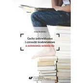 Pedagogika i dydaktyka - Cechy indywidualne i czynniki środowiskowe... - miniaturka - grafika 1