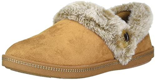 Skechers Damskie przytulne kapcie do tostów przy ognisku, Kasztan, 36.5 EU