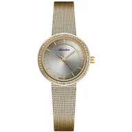 Zegarki damskie - Zegarek Damski Adriatica A3645.1117QZ złoty - miniaturka - grafika 1