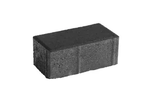 Kostka brukowa BaumaBrick Prostokąt grafitowa gr. 6 cm gładka wym.10x20 cm - Kostki brukowe i krawężniki - miniaturka - grafika 1