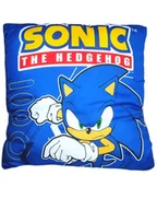 Kołdry i poduszki dla dzieci - Poduszka dziecięca dekoracyjna Sonic 40x40cm - miniaturka - grafika 1
