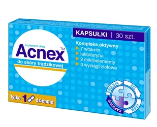 FARMINA Acnex - 30 kapsułek (27026) - Problemy skórne - miniaturka - grafika 1