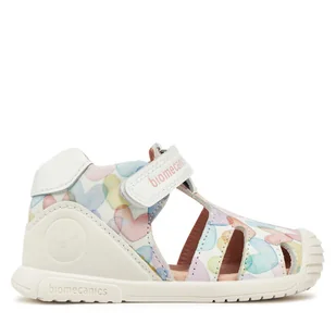 Sandały Biomecanics 252110 S Biały - Buty dla dziewczynek - miniaturka - grafika 1