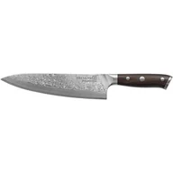Noże kuchenne - Nóż szefa kuchni CHEF KOHERSEN Elegance EBONY WOOD 21,6 cm - miniaturka - grafika 1