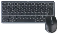 Zestawy myszka + klawiatura - Hama zestaw multi-device WKM-500 czarny U8173061 - miniaturka - grafika 1