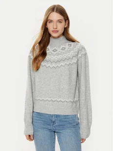 Guess Sweter W4PR0Z Z3LQ0 Szary Regular Fit - Swetry damskie - miniaturka - grafika 1