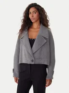 Kurtki damskie - ViCOLO Kurtka przejściowa TF0026 Szary Regular Fit - miniaturka - grafika 1