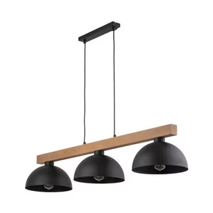 Oslo lampa wisząca 3-punktowa czarna 4710 - Lampy sufitowe - miniaturka - grafika 1