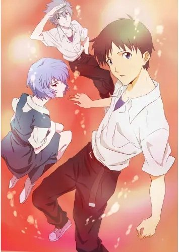 Plakat Anime Neon Genesis Evangelion nge_074 A2 Custom