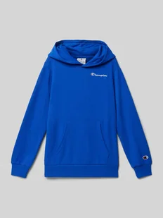 Bluza z kapturem z wyhaftowanym logo - Bluzy dla chłopców - miniaturka - grafika 1
