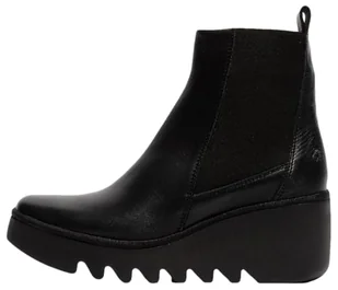 Fly London Damskie botki BAGU233FLY, czarne, 36 EU, Czarny, 36 EU - Botki damskie - miniaturka - grafika 1