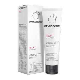 Oxygenetic Relift Vitamin A, ultranaprawcze serum do twarzy na noc, 50 ml - Serum do twarzy - miniaturka - grafika 1