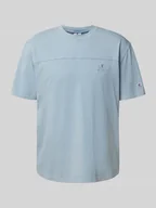 Koszulki męskie - T-shirt z naszywką z logo - miniaturka - grafika 1