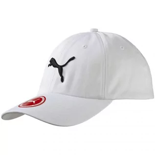 Czapki damskie - Czapka z daszkiem Puma Essential Cap Big Cat 052919 (kolor Biały, rozmiar Senior) - grafika 1