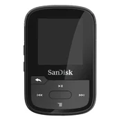 Odtwarzacze MP3 - SanDisk CLIP SPORT PLUS czarny (SDMX28-016G-G46K) - miniaturka - grafika 1