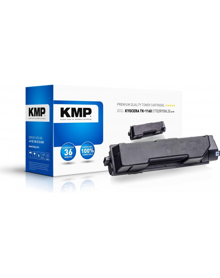 KMP K-T77 toner czarny kompatybilny z Kyocera TK-1160 2913,0000