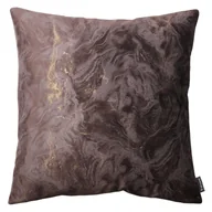 Poduszki dekoracyjne - Poduszka MARBLE 45 x 45 cm brąz - miniaturka - grafika 1