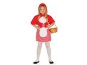 Stroje karnawałowe - Guirca Czerwony Kapturek kostium dla dziewcząt, U 85923.0 - miniaturka - grafika 1