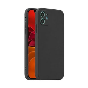Ochronne etui na telefon komórkowy iPhone 14 Pro Max Plus Matowe silikonowe cienkie etui na telefon komórkowy: Samsung Galaxy A52 4G / A52 5G / A52s, kolor: czarny - Etui i futerały do telefonów - miniaturka - grafika 1