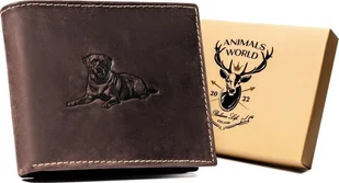 Always Wild Duży, Skórzany Portfel Męski - Portfele - miniaturka - grafika 1