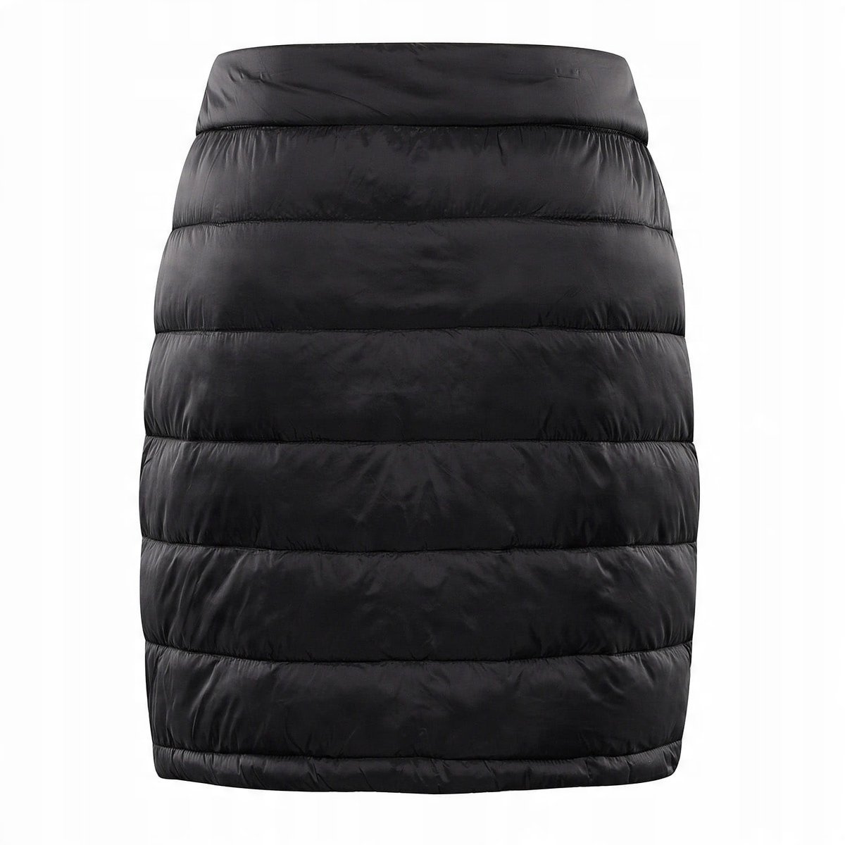 ALPINE PRO Spódnica damska ocieplana zimowa narciarska Lorfa czarny r.XL