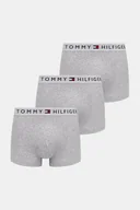 Majtki damskie - Tommy Hilfiger bokserki 3-pack kolor szary UM0UM03622 - miniaturka - grafika 1