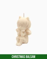 Świece - Świeca Sojowa - Płomień Aniołka - 85 ml - Zapach Christmas Balsam - miniaturka - grafika 1