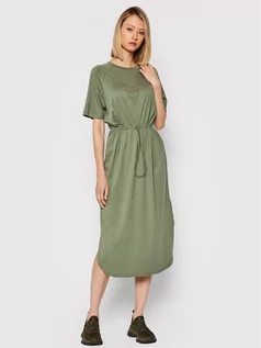 Sukienki - DKNY Sukienka codzienna P1FTCEGQ Zielony Regular Fit - grafika 1