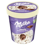 Lody i desery lodowe - Milka - Lody waniliowe z kawałkami czekolady mlecznej - miniaturka - grafika 1