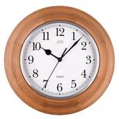 Zegary - JVD Zegar ścienny NS27043.68 Drewniany Cichy uniwersalny 10332-uniw - miniaturka - grafika 1