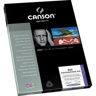 Canson Rag Papier fotograficzny Duo A4 25 220g 6211016 - Papier do drukarek - miniaturka - grafika 2