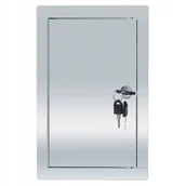 Akcesoria do wentylacji i klimatyzacji - DRZWICZKI REWIZYJNE METALOWE ZAMEK 15x20 - miniaturka - grafika 1