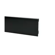 Listwy przypodłogowe - Listwa przypodłogowa pcv Verona KX05 Czarna Matowa 80x2400 mm Korner - miniaturka - grafika 1