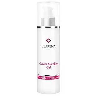 Clarena Żel do mycia twarzy Caviar & Matrix Micellar Gel 200ml - Żele do mycia twarzy - miniaturka - grafika 1